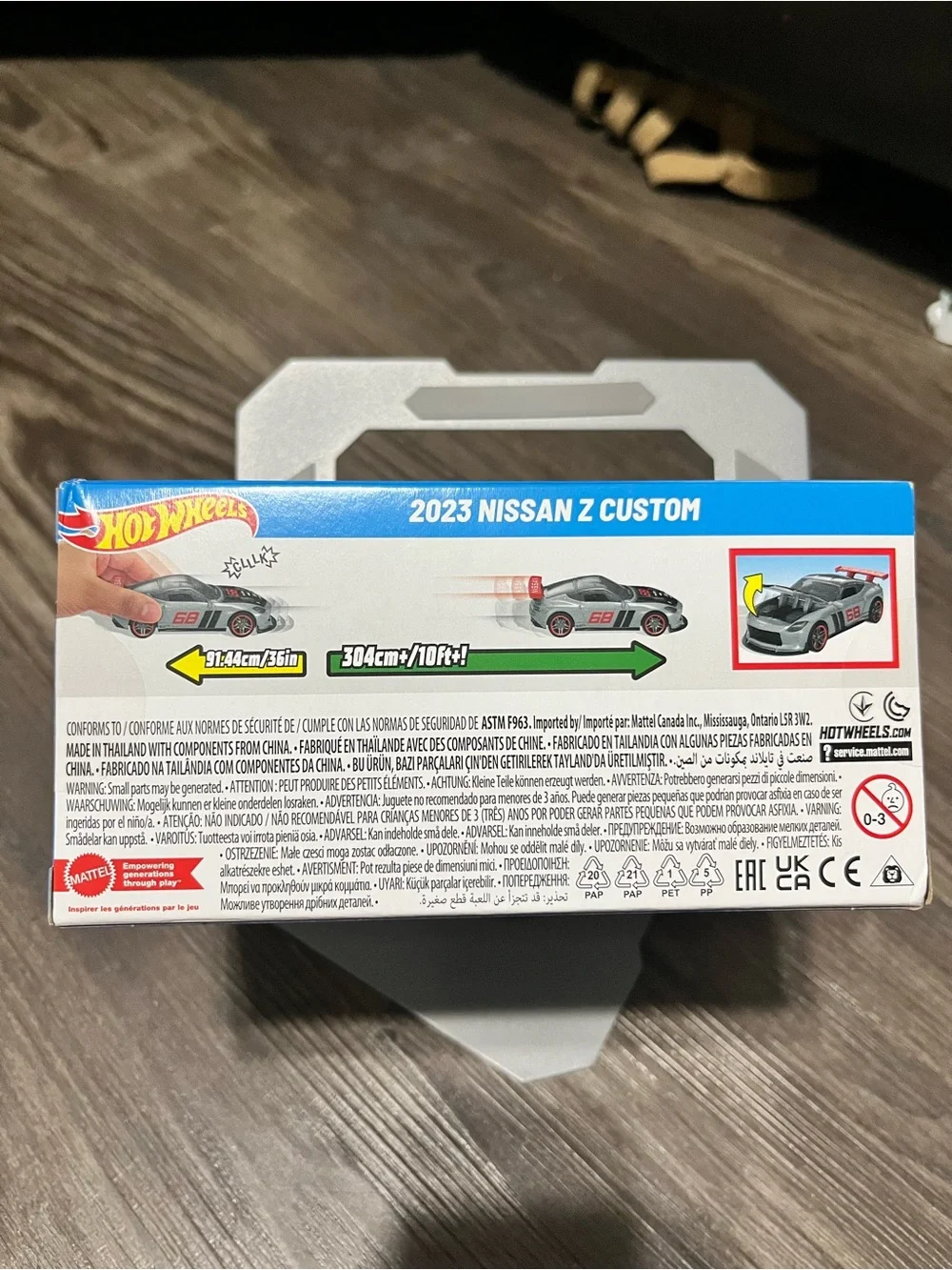 Mattel Hot Wheels 2023 Nissan Z Custom Toy Car